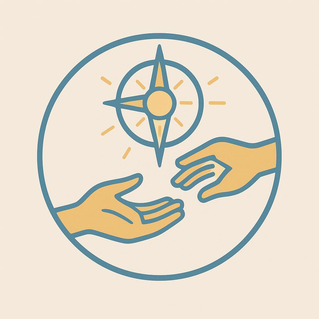 Personalized mentorship guidance icon